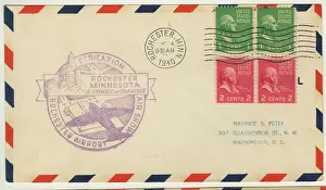 Postmark: Commemorative envelope with stamps