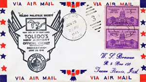 Postmark: Commemorative envelope with stamps
