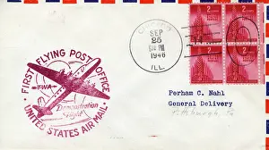 Postmark: Commemorative envelope with stamps