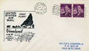 Postmark: Commemorative envelope with stamps