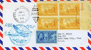 Postmark: Commemorative envelope with stamps