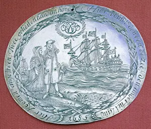 Catharina: Commemorative medal, circa 1685