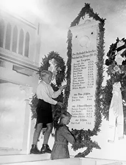 Mecklenburg Western: Commemorative plaque for soldiers of World War I