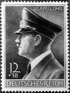 Reichspost: Commemorative stamp of Adolf Hitler