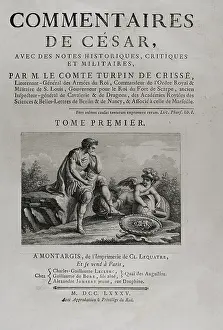 Gallic: Commentaires de Cesar by Count Turpin de Crisse Volume I