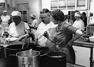 Housekeeping: Commercial kitchen, 1938
