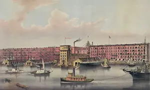 Tugboats: Commercial ship traffic in front of the ?