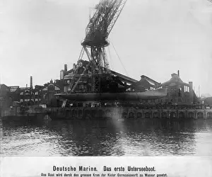 Commissioning: Commissioning of the first submarine, 1906