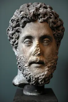 Antonine: Commodus (161-192). Roman Emperor. Bust. Carlsberg Glyptotek