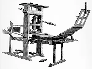 1811: Common printing press, 1811