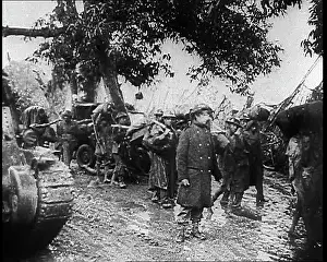 Monsoon: Commonwealth Troops in the Jungle During a Monsoon