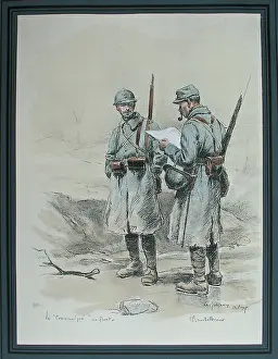 Bellecour: A communication at the Front - Le Quesnoy