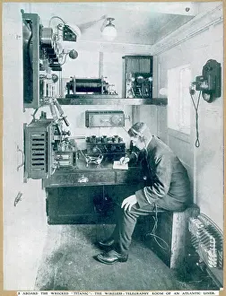 Telegraphist: Communications Room on an Atlantic liner