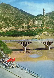 Shaanxi: Communist China - scene in Jan'an