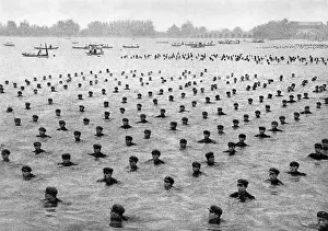 Stoic: Communist China - swimmers in Yangtze River