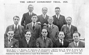 Arnot: Communist defendants 1925