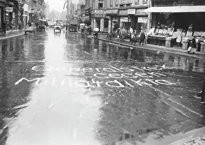 Calls: Communist call for the general strike in Frankfurt a. M