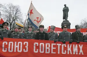 Intent: Communist rally in Moscow, 1996