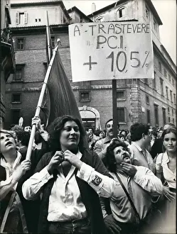 Scored: Communist supporters, regional elections, Rome, Italy