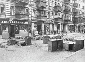 Barricades: Communist unrest in the Berlin district of Moabit, 1932