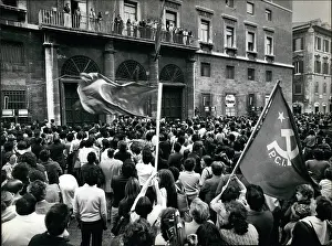 Gains: Communists in Rome, expecting good election results