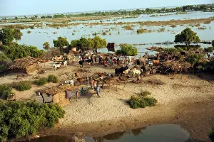 Indus: Communities in flood ravaged areas of the ?