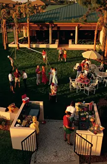 Backyards: Community barbecue party