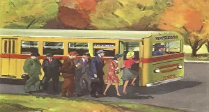 Commuters: Commuters Board Bus