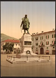 Como: Como, Garibaldi Monument, Lake Como, Italy