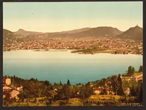 Como: Como, general view, Lake Como, Italy