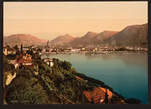 Como: Como, general view, Lake Como, Italy