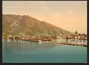 Como: Como, the harbor, Lake Como, Italy