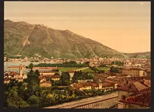 Como: Como, from the railway, Lake Como, Italy
