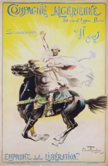 Emprunt: Compagnie Algerienne. Souscrivez. Emprunt de la Liberation
