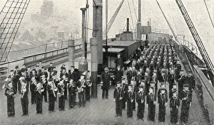 Tyneside: Company & Band, Training Ship Wellesley, North Shields