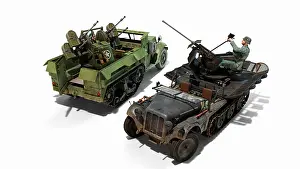 Flak: Comparison of anti-aircraft guns in half-track