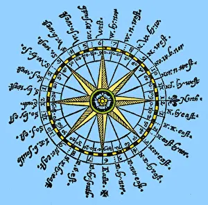 Maris: Compass Rose, 1607