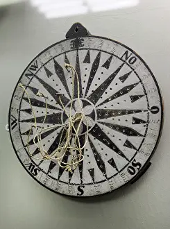 Latvian: A compass rose. 18th century