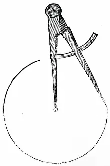 Compasses: Compasses. From Robert Fludd Utriusque cosmi...historia