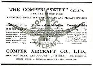 Comper: Comper Swift - 40 HP ABC Scorpion Engine