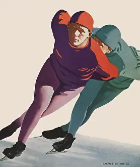 Competitors: Competing Speed-Skaters