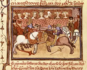 Paladin: Competition during Charles V's reign. Illustration