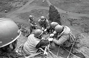 Competing: Competitions of rescuers and climbers