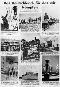 Entitled: Compilation entitled The Germany we are fighting for