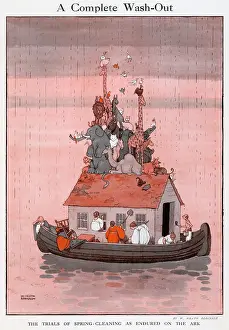 Endured: A Complete Wash-out, by William Heath Robinson