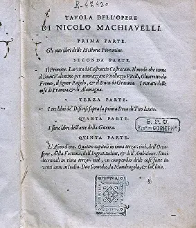 Machiavelli: Complete works of Niccolo Machiavelli