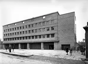 Bays: Completed Rear Block building, Lambeth HQ