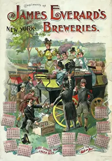 C1895: Compliments of James Everard's breweries, New York