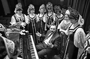 Ensemble: Composer and artistic director Valentin Levashov, 1973