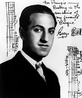 Gershwin: Composer George Gershwin (1898-1937)..?